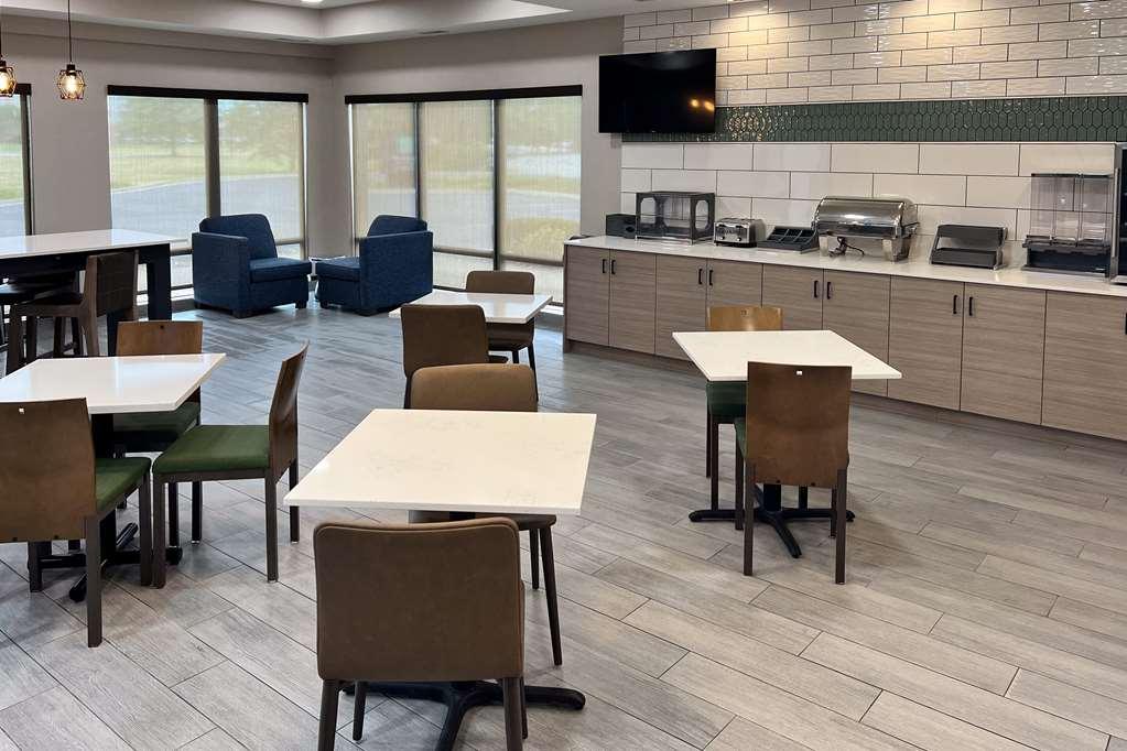 Mainstay Suites Bourbonnais - Kankakee Ресторан фото